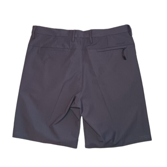 Chaps Mens 32 Golf Shorts Gray Slim Fit Comfort Stretch Zip Pocket - Picture 8 of 9